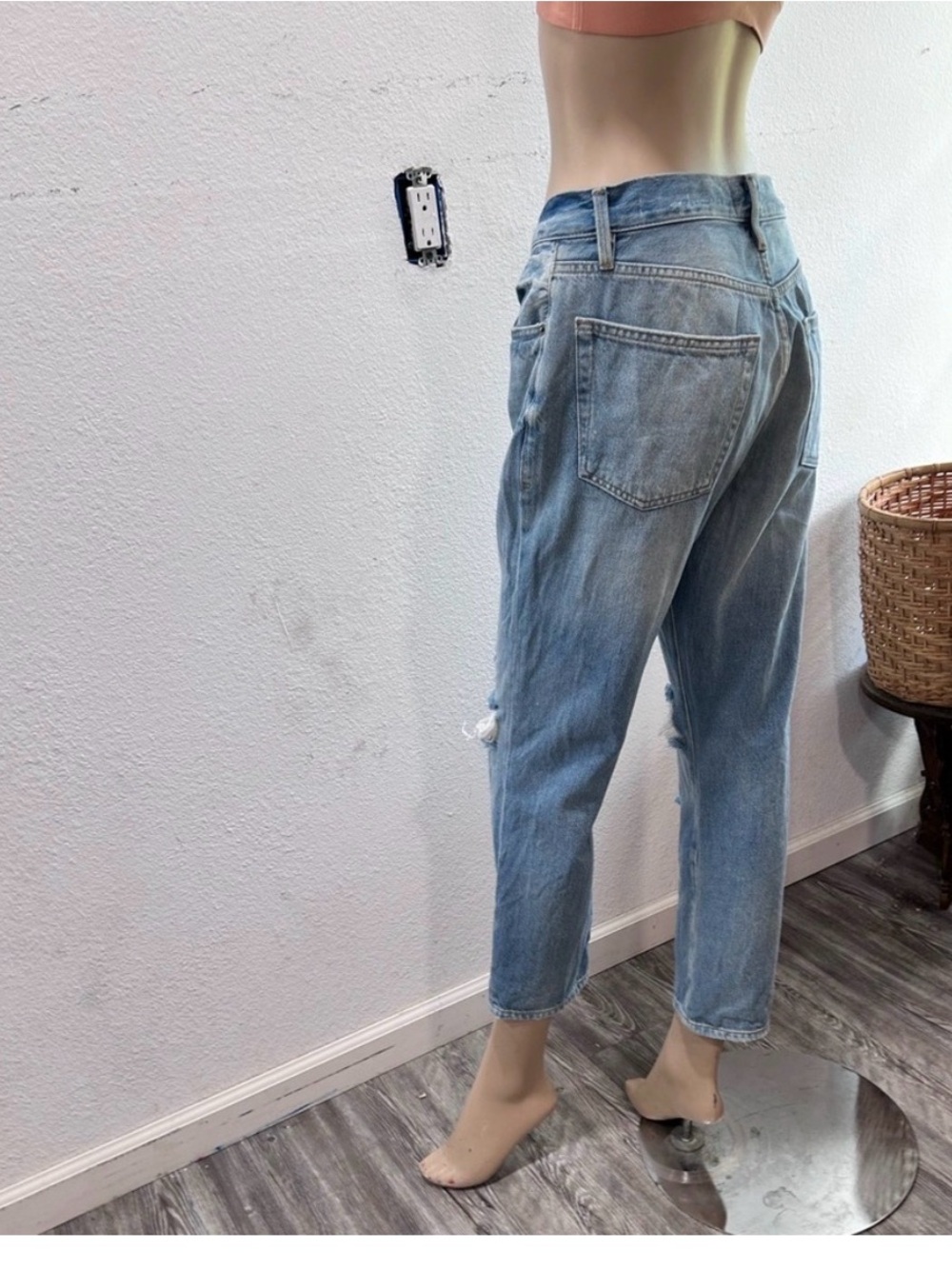 Frame Denim distressed Light Blue Jeans size:27 - Picture 8 of 16